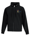 Au Coeur Full Zip Hoodie | ATC - Embroidered Left Chest Logo