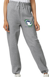 OTTAWA WOLVES RUGBY COTTON SWEATPANTS WITH HEAT PRESSED LOGO ON LEG