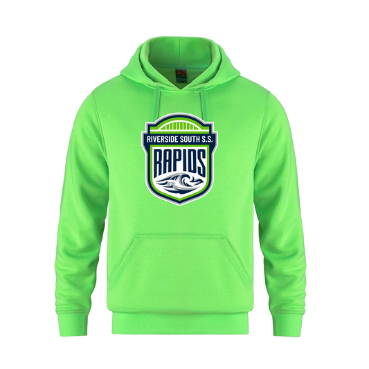 RIVERSIDE SOUTH VAULT HOODIE WITH HEAT PRESS LOGO
