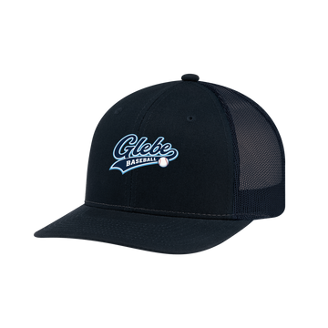 Glebe Baseball Mesh Back Cap | AJM 8E019M/B - Embroidered