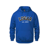 LISGAR COLLEGIATE INSTITUTE CHAMPION HOODIE WITH EMBROIDERED FULL FRONT TWILL