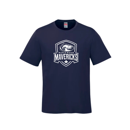 Maple Ridge Cotton T-Shirt | CX2 Parkour — Full Front Heat Press Logo