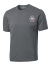 ROCKCLIFFE LAWN TENNIS CLUB CAOST SHORT SLEEVE TSHIRT WITH HEAT PRESS LOGO LEFT CHEST