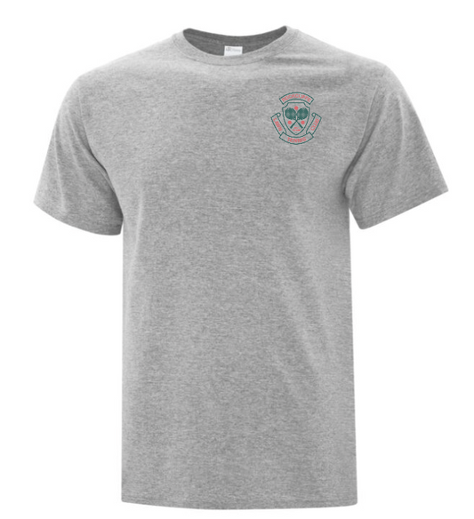 ROCKCLIFFE LAWN TENNIS CLUB PARKOUR TSHIRT WITH HEAT PRESSED LEFT CHEST LOGO