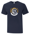 PEAK ACADEMY PARKOUR TSHIRT WITH FULL FRONT HEAT PRESSED LOGO AND SLOGAN ON THE BACK