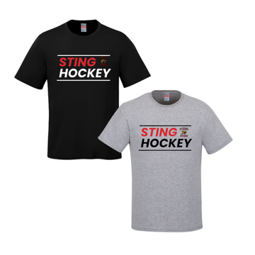 OTTAWA STING TSHIRT WITH FULL FRONT HEAT PRESS CX2 PARKOUR