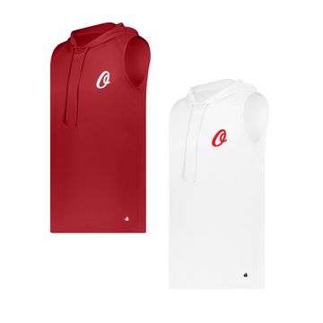 OLLB Sleeveless Hoodie |  Momentec - Left Chest Heat Press Logo