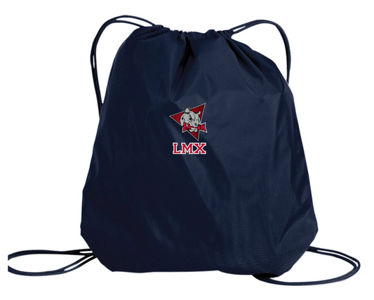 ÉCOLE ÉLÉMENTAIRE CATHOLIQUE LAMOUREUX ATC CINCH BAG WITH HEAT PRESSED LOGO