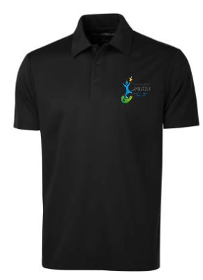 ÉCOLE ÉLÉMENTAIRE CATHOLIQUE LAMOUREUX COAL HARBOUR ADULT POLO SHIRT WITH HEAT PRESSED LEFT CHEST LOGO