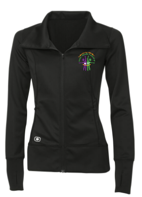 ÉCOLE ÉLÉMENTAIRE CATHOLIQUE SAINT JOSEPH OGIO LADIES FULL ZIP POLY JACKET WITH EMBROIDERED LEFT CHEST LOGO