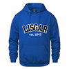 LISGAR COLLEGIATE INSTITUTE VAULT HOODIE WITH EMBROIDERED FULL FRONT TWILL APPLIQUE