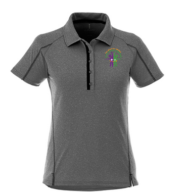 ÉCOLE ÉLÉMENTAIRE CATHOLIQUE SAINT JOSEPH MACTA LADIES POLO WITH EMBROIDERED LEFT CHEST LOGO