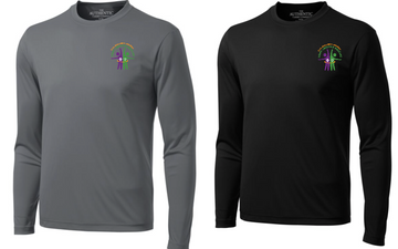 ÉCOLE ÉLÉMENTAIRE CATHOLIQUE SAINT JOSEPH ATC DRYFIT LONG SLEEVE WITH LEFT CHEST HEAT PRESSED LOGO