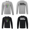 Saint Joseph Cotton Long Sleeve T-Shirt | ATC - Full Front Heat Press Logo & Back Print