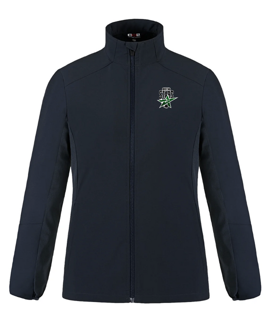 EO SHOOTING STARS CX2 PURSUIT PACKABLE LADIES TRACK JACKET
