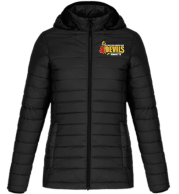GCRA DEVILS CX2 LADIES PUFFY JACKET