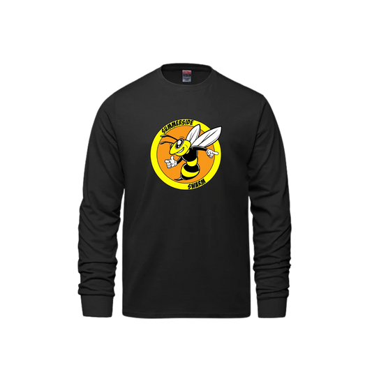 Summerside Cotton Long Sleeve - CX2 Breeze | Bee Logo Full Front Heat Press