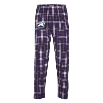 CORA BOXERCRAFT PYJAMA PANTS WITH BEAR LOGO ON LEG