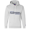 CUMBERLAND PANTHERS GIRLS FOOTBALL CHAMPION COTTON HOODIE WITH FULL FRONT APPLIQUE