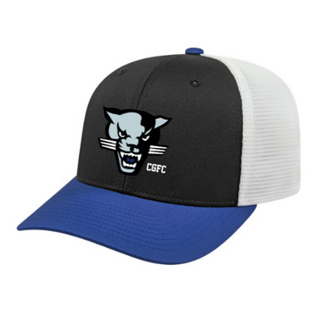 CUMBERLAND PANTHERS GIRLS FOOTBALL PREMIUM TRUCKER MESH BACK CAP