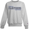 CUMBERLAND PANTHERS GIRLS FOOTBALL CHAMPION COTTON SWEATSHIRT WITH FULL FRONT APPLIQUE