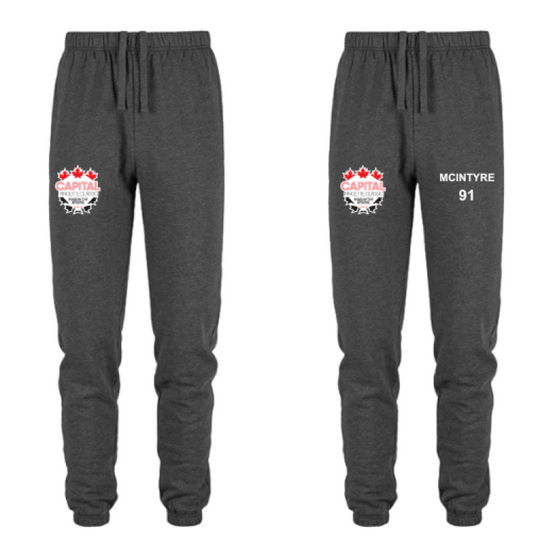 CAPITAL RINGETTE CLASSIC CSW DASH SWEATPANTS - CHARCOAL HEATHER
