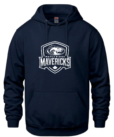 MAPLE RIDGE ELEMENTARY SCHOOL COTTON HOODIE WITH FULL FRONT EMBROIDERED LOGO