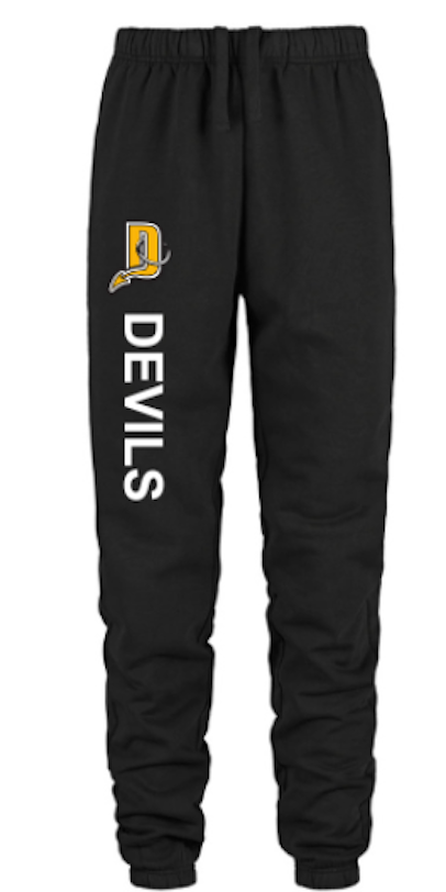 GC DEVILS DASH SWEATPANTS WITH HEAT PRESSED LOGO ON LEG
