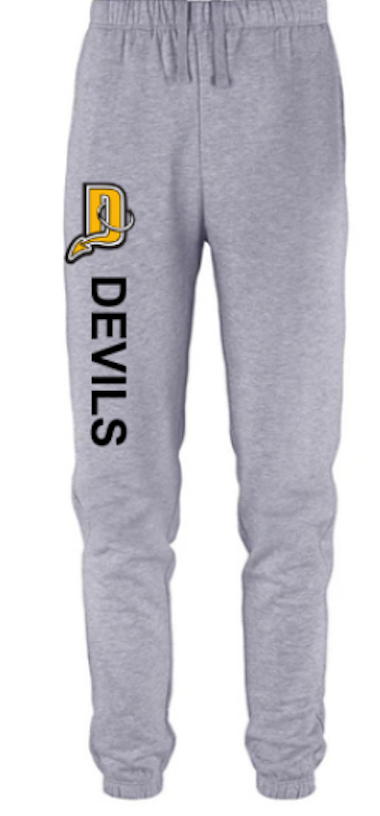 GLOUCESTER CUMBERLAND DEVILS COTTON SWEATPANTS-GREY
