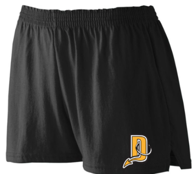 GCRA DEVILS LADIES WAYFARER SHORTS WITH PRESS ON LOGO