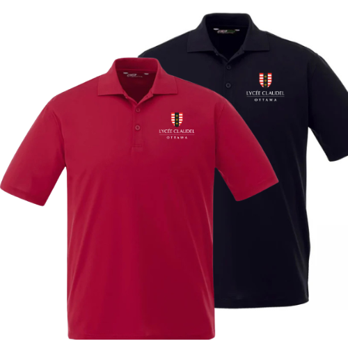 LYCÉE CLAUDEL POLOS HOMMES AVEC LOGO BRODÉ