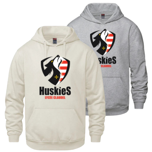LYCÉEE CLAUDEL CHANDAIL CX2 VAULT "HOODIE" AVEC IMPRESSION HUSKIES