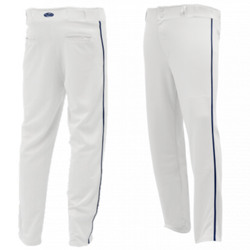 OTTAWA SOUTH BLUES BASEBALL PANTS WHITE WITH NAVY STRIPE