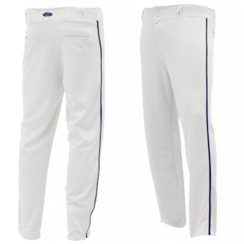 OTTAWA SOUTH BLUES BASEBALL PANTS WHITE WITH NAVY STRIPE