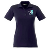 OTTAWA SOUTH BLUES BASEBALL CX2 EAGLE GOLF SHIRT ADULT/LADIES WITH GIRLS BASEBALL HEAT PRESS LOGO ON LEFT CHEST