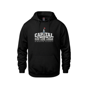 Capital Ringette Classic Hoodie | CX2 Vault - Full Front Heat Press Parliament