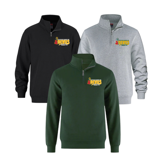 GCRA Devils Quarter Zip | CX2 Flux - Embroidered Left Chest