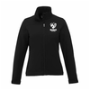 LYCÉE CLAUDEL CX2 LIGHTWEIGHT SOFTSHELL LADIES JACKET WITH LEFT CHEST EMBROIDERED LOGO