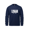 LISGAR COTTON LONG SLEEVE WITH FULL FRONT HEAT PRESS LISGAR BREEZE