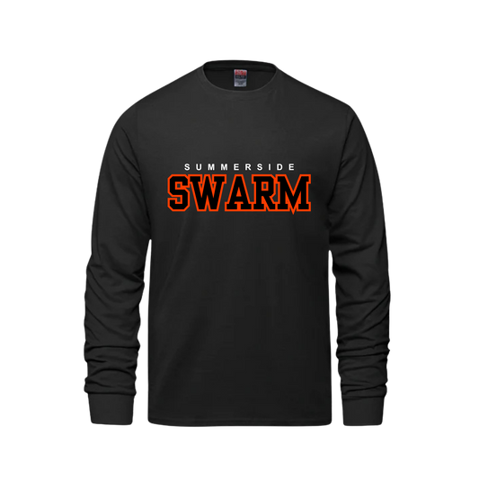 Summerside Cotton Long Sleeve - CX2 Breeze | Summerside Swarm Full Front Heat Press