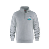 CORA Quarter Zip | CX2 Flux - Embroidered Left Chest Bear