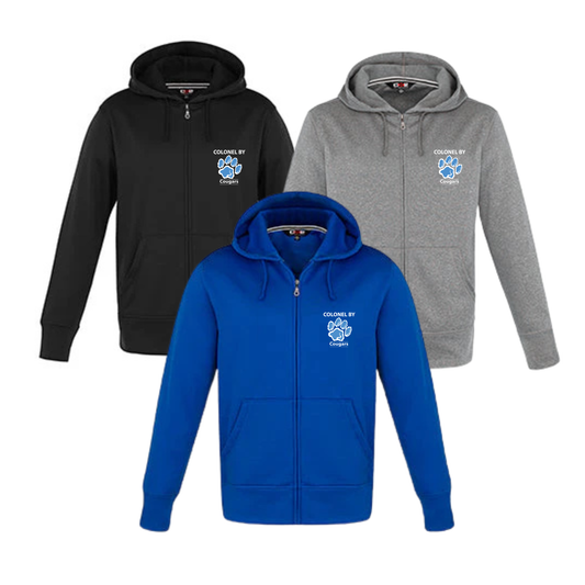 Colonel By Polyester Zip Up | CX2 Cypress Creek - Embroidered Left Chest