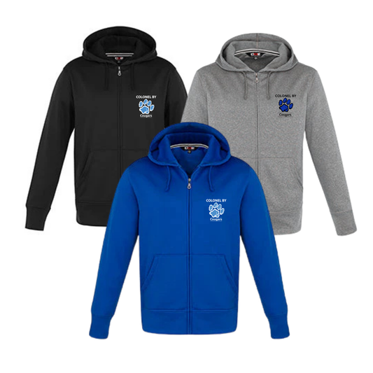 Colonel By Polyester Zip Up | CX2 Cypress Creek - Embroidered Left Chest
