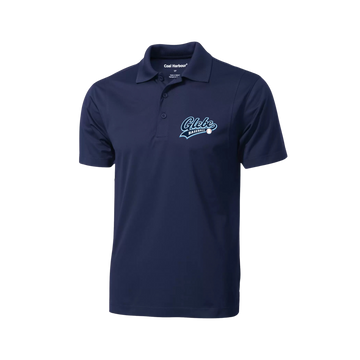 Glebe Baseball Polo | Coal Harbour - Embroidered