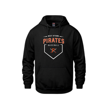 Pirates Hoodie | CX2 Vault - Embroidered Full Front