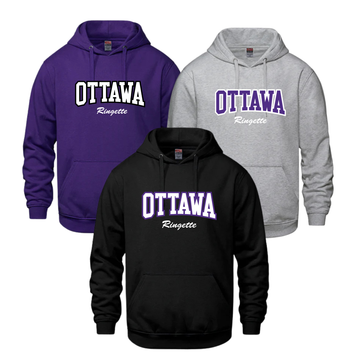 CORA CX2 VAULT HOODIE WITH FULL FRONT TWILL EMBROIDERY