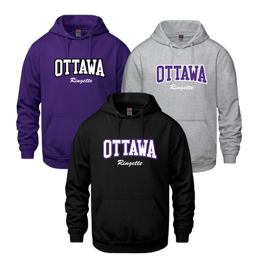 CORA CX2 VAULT HOODIE WITH FULL FRONT TWILL EMBROIDERY