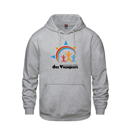 DES VOYAGEURS VAULT HOODIE AVEC LOGO IMPRIMÉ DEVANT