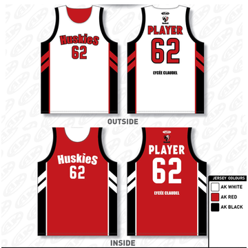 LYCÉE CLAUDEL DOSSARD BASKETBALL RÉVERSIBLE