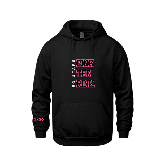 Pink the Rink Hoodie | CX2 Vault - Full Front Heat Press